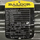 15 HP 1760 RPM Baldor - Caterpillar #: M2333T-5, Frame 254T, 575 Volts, Electric Motor - Image 2
