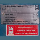 20 HP 1170 RPM Sew-Eurodrive, Gearmotor, 7.27:1 Ratio, 3 phase, 330/575 Volts - Image 6
