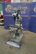 Bridgeport #Series-1, vertical mill, 9" x 32" table, 60-4200 RPM, 1.875" spindle diameter, variable speed - Image 1