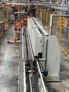 WRC, automated sheet metal bending & punching line, 4 position die stacker, notch & pierce station, 2018 - Image 4