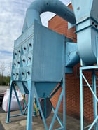 2000-19000 cfm Torit #DFT3-24, dust collector, 20 HP, 24 filters - Image 2
