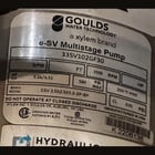 Goulds #33SV102GF30, e-SV Vertical Multistage Pump, 10 Stage, New Surplus (3 available) - Image 4