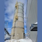 500 Ton Cement Silo, Screw Conveyor Discharge, (2) Blowers, Access Ladder, Controls - Image 9
