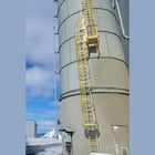 500 Ton Cement Silo, Screw Conveyor Discharge, (2) Blowers, Access Ladder, Controls - Image 10
