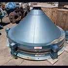 Metalfab #BA-6, Bin Activator, 6' diameter, Carbon Steel, Blue Enamel Exterior, Unused Surplus (2 available) - Image 3