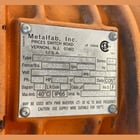 Metalfab #BA-6, Bin Activator, 6' diameter, Carbon Steel, Blue Enamel Exterior, Unused Surplus (2 available) - Image 6