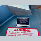 Metalfab #BA-6, Bin Activator, 6' diameter, Carbon Steel, Blue Enamel Exterior, Unused Surplus (2 available) - Image 10