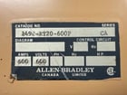 Allen-Bradley #1498-RT20-600P, Motor Control Center, 600 Amps, 600 Volts - Image 4