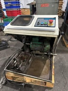 10" Buehler #AbrasiMet-95C-1800-260, manual precision abrasive metallurgical lab saw, 4 HP, 3400 RPM - Image 2