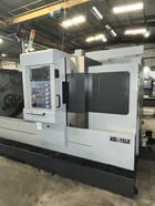 Ganesh #ASL-15LX, CNC lathe, long bed, Fanuc 0iTD, 4.1" bar, 3-jaw 15" powered chuck, chip conveyor, 2020 - Image 4