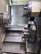 Okuma #LU45-M, CNC turning center, 33" swing, 27" chuck, 3-jaw, 5.12" bore, 49.2" centers, A2-11, twin - Image 2
