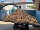 Weima #TH-614, cylindrical briquette press, 2-3/8" diameter x 4" long compacted log, 12 HP, 220-265 lb/hr - Image 3