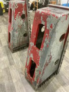 12" x 36" x 18" Giddings & Lewis, T-slotted angle plates, cast iron construction, 1 set - Image 7