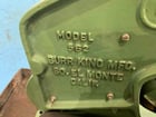 1" x 42" Burr King #562, vertical belt grinder, 5-1/2" throat, positive belt tracking, 3 wheels, pedestal - Image 5