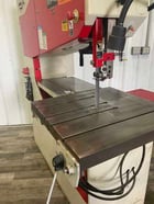 41" x 13" Dake Johnson #VH-40, vertical band saw, table feed, 10" stroke, 3 HP, blade grinder, 1994 - Image 2