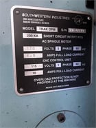 Trak #DPM, CNC Bed Mill, 31" X, 17" Y, 23.5" Z, #40 NST, 70-4200 RPM, 3 HP, digital read out, 1999 - Image 9