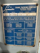 12" Lapmaster #12, single sided, open-face lapping & polishing machine - Image 8