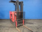 3500 lb. Raymond #425-C35TT, Electric Standup Forklift, 227" lift height, 84" mast height, 4" x 42" forks - Image 2