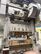 500 Ton, Bliss #SE2-500-96-54, straight side double crank press, 12" stroke, 44" Shut Height, 12" ram adj. - Image 2