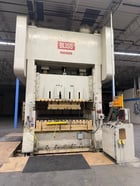 500 Ton, Bliss #SE2-500-96-54, straight side double crank press, 12" stroke, 44" Shut Height, 12" ram adj. - Image 5