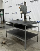 17" Electro-Mechano, drill press, variable speed 150-4000 RPM, tapping head, table - Image 2