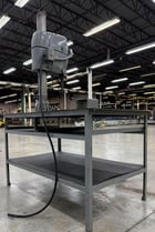 17" Electro-Mechano, drill press, variable speed 150-4000 RPM, tapping head, table - Image 6