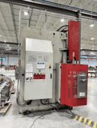 480 Ton, Baykal #APHS-4116X440, CNC hydraulic press brake, 13' 5" overall, 11' 7" between housing, Delem - Image 4