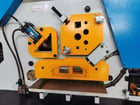 2-1/4" x 3-15/16" x 5/8" Ficom #H-160, ironworker, 160 ton, 23.6" throat, 5 stations, dual operator, 15 HP - Image 5