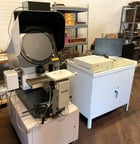 14" Mitutoyo #PH-350H, horizontal bench optical comparator, surface illumination, 5X lens - Image 1