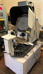 14" Mitutoyo #PH-350H, horizontal bench optical comparator, surface illumination, 5X lens - Image 3