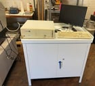 14" Mitutoyo #PH-350H, horizontal bench optical comparator, surface illumination, 5X lens - Image 4