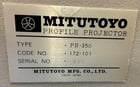 14" Mitutoyo #PH-350H, horizontal bench optical comparator, surface illumination, 5X lens - Image 6