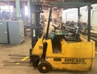 3000 lb. Drexel #SLT-30, narrow aisle swing mast electric forklift, triple stage, side shift, 1997 - Image 2