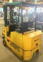 3000 lb. Drexel #SLT-30, narrow aisle swing mast electric forklift, triple stage, side shift, 1997 - Image 3