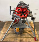 2" Ridgid #300, pipe threader, cutter, reamer, stand, oiler, 1 phase - Image 1