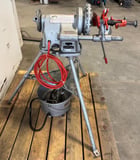 2" Ridgid #300, pipe threader, cutter, reamer, stand, oiler, 1 phase - Image 6