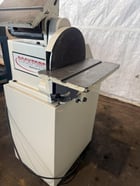 6" x 48" Rockford #SB-611P, belt type combination sander, 10" disc, 1 HP, like new - Image 4