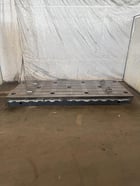 138" L x 59" width x 12" H, T-slotted floor plate - Image 3