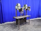 4 spindle, drill press station, 15", 13" x 72" table, 0.5 HP, 1140 RPM - Image 1