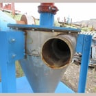 21" x 25" 3-Part Cyclopack, 4" Victaulic infeed & outfeed, 19" cone, on 70" x 40" fork base - Image 4