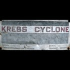 Krebs #D6B-12, 4-Bank Cyclones, 3" top opening, 15" x 8" vortex, 28" cone, on common frame - Image 2