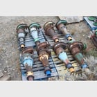 Krebs #D10B, Radial Cyclone Pack, (8) rubber-lined cyclones, central feed header, (11) 4" discharge ports - Image 2