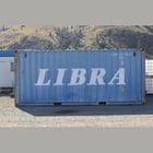 20' Shipping Container, 8' wide x 8' high, 92" x 89" door opening, with lock box - Image 2