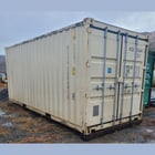 20' Double-Ended Shipping Container, doors on both ends, 7.5' wide x 8.5' high, 67,200 lb. max gross - Image 1