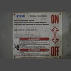 200 Amp. Cutler Hammer, Non-Fusible Disconnect Switch, 600 Volts - Image 3