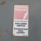 200 Amp. Federal Pioneer, Fusible Disconnect Switch, 120/240 Volts, single phase - Image 2