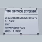 1500 KVA 25000 Primary, 4160/2401 Secondary, Total Electrical Systems #E-House, Substation Transformer, 3 - Image 2