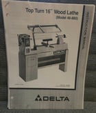16" x 40" Delta #46-860, Woodworking Lathe, 1.5 HP, 1720 RPM, 230 Volts, 1PH, 1995 - Image 7