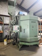 Goff #60TB, Table Blast Machine, (2) 10 HP blast wheels, 2003 - Image 1