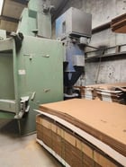 Goff #60TB, Table Blast Machine, (2) 10 HP blast wheels, 2003 - Image 4